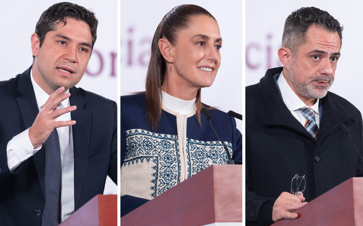 Conferencia mañanera de la presidenta Claudia Sheinbaum en Palacio Nacional el 19 de diciembre. | Cortesía