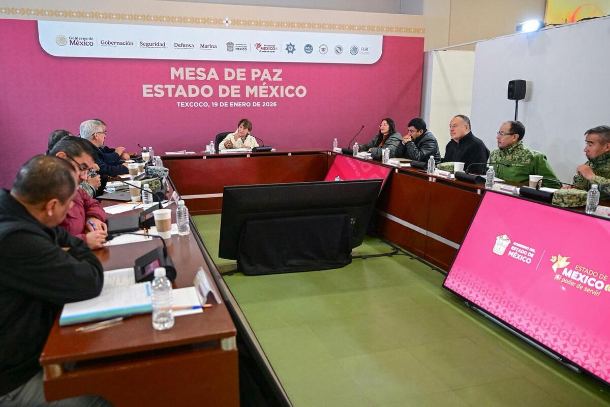 El trabajo coordinado de los tres órdenes de gobierno en la Mesa de Paz ha permitido estos resultados en materia de seguridad. | Especial