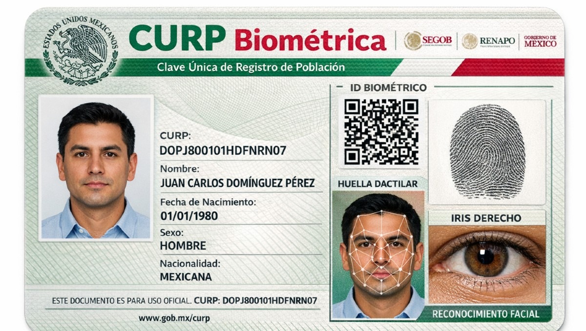 La CURP biométrica no es el único documento que registra diversos datos personales | IA DISCOVER
