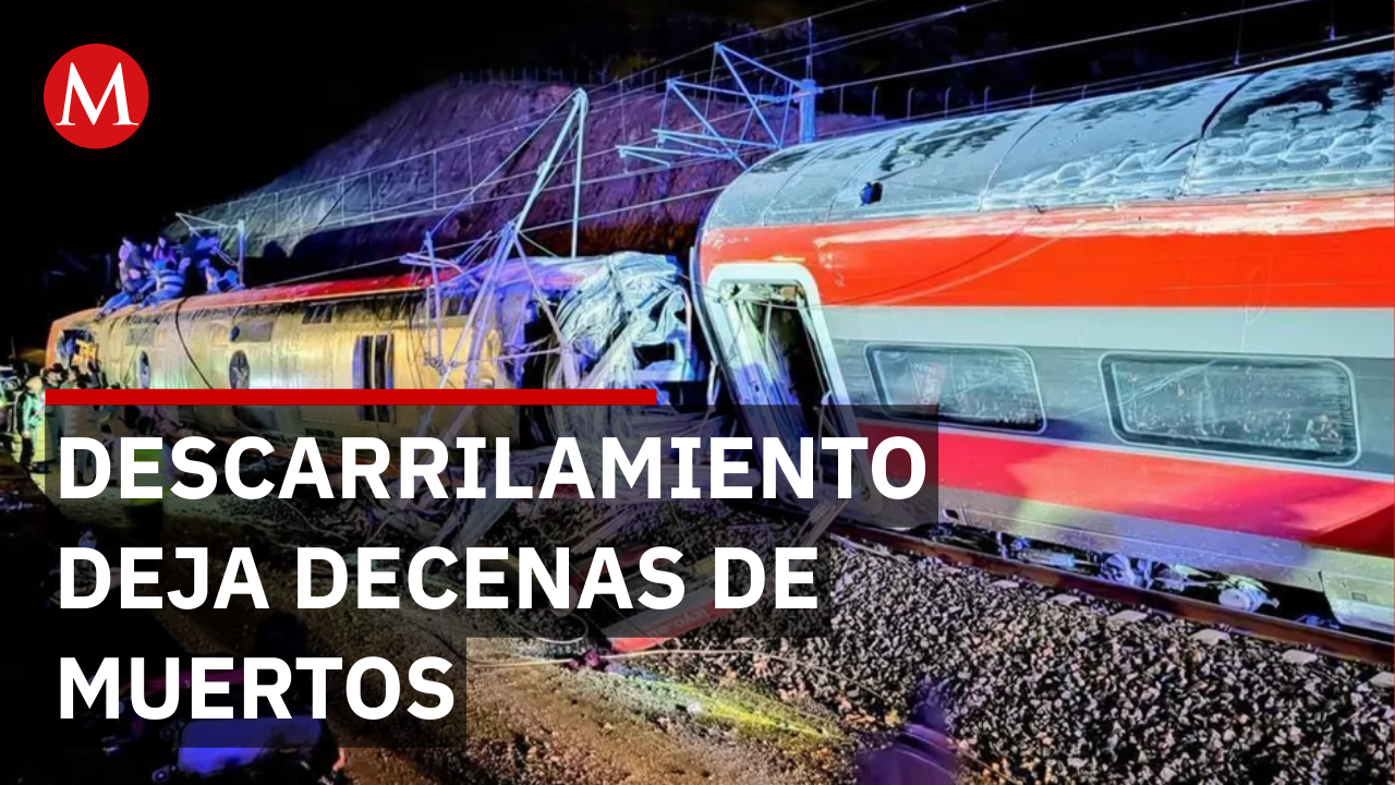 Descarrilamiento de dos trenes en Córdoba deja al menos 40 muertos