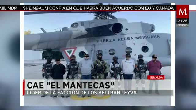 Detienen a 'El Mantecas', líder vinculado con 'Los Beltrán Leyva' | Elisa Alanís,19 de enero de 2026