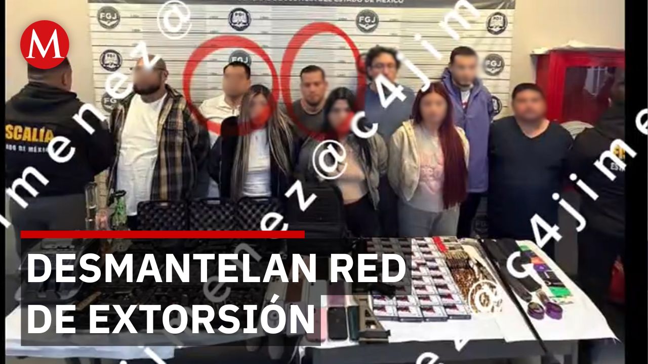 Detienen a nueve personas tras cateo a falso call center utilizado para extorsiones en Tecámac