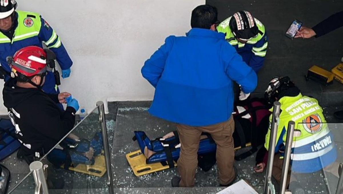 Elementos de Protección Civil de San Pedro auxiliaron a la mujer. | Especial