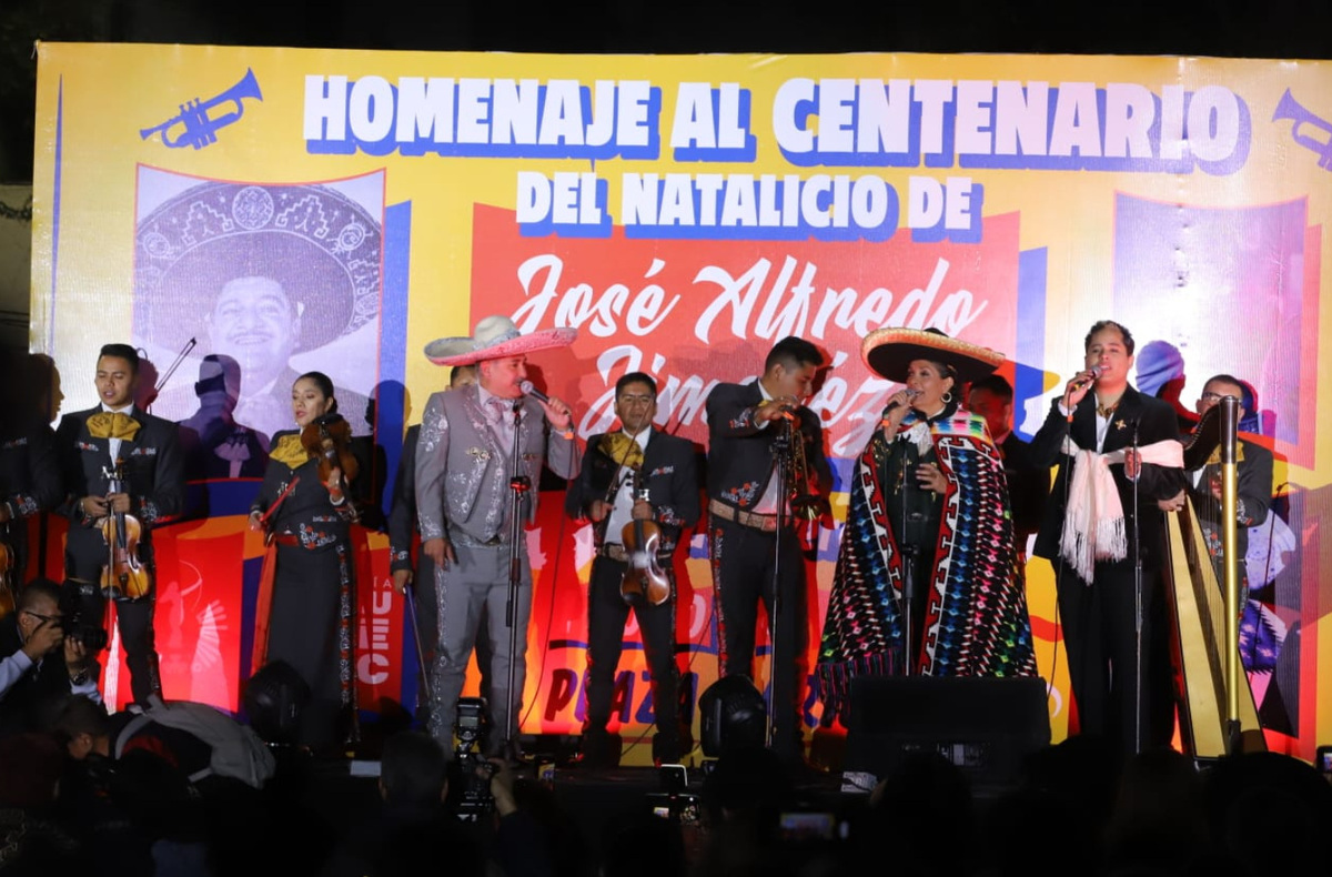 Homenaje en Garibaldi por el centenario del natalicio de José Alfredo Jiménez | Javier Ríos