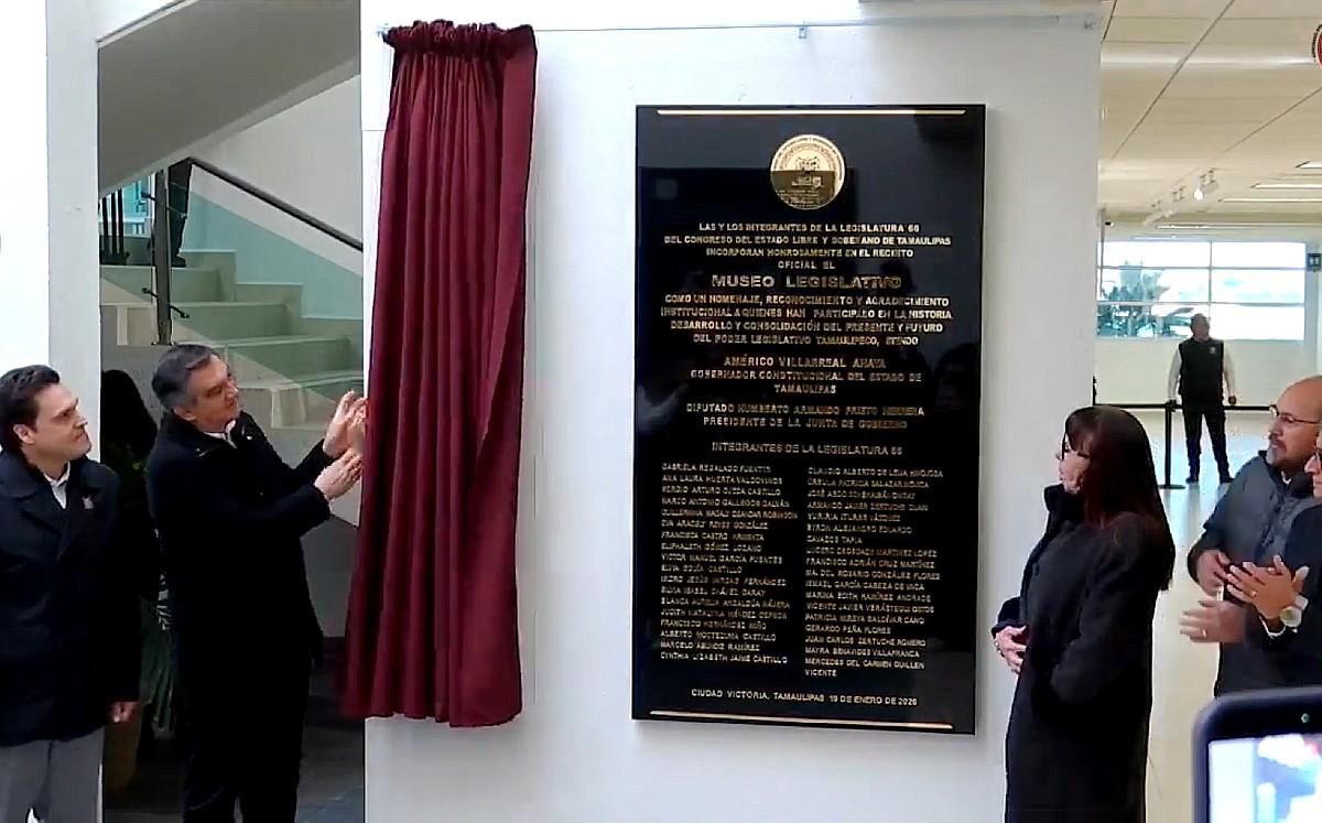 Inauguran Museo Legislativo en Tamaulipas.