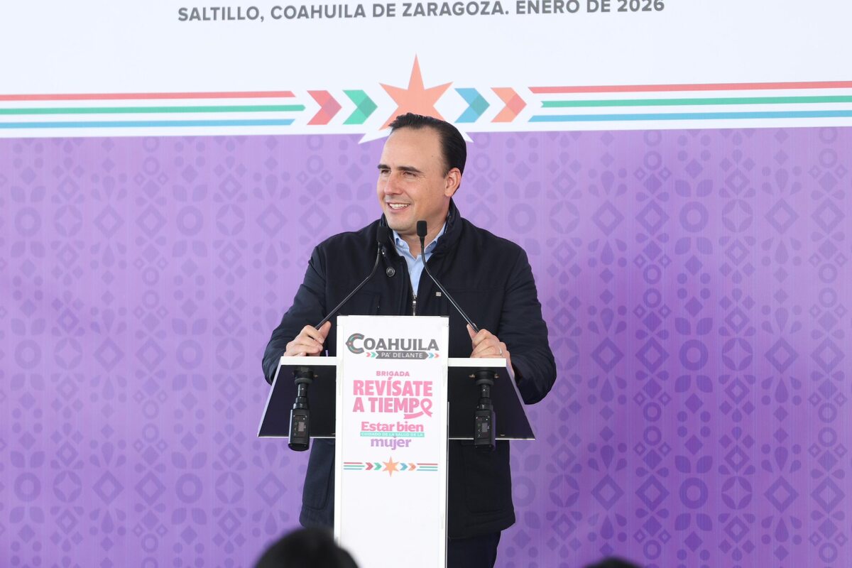 Manolo Jiménez, gobernador de Coahuila. | Especial