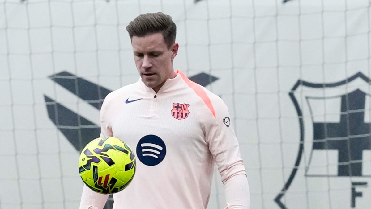 Marc-André ter Stegen, portero del Barcelona, será cedido al Girona (EFE)