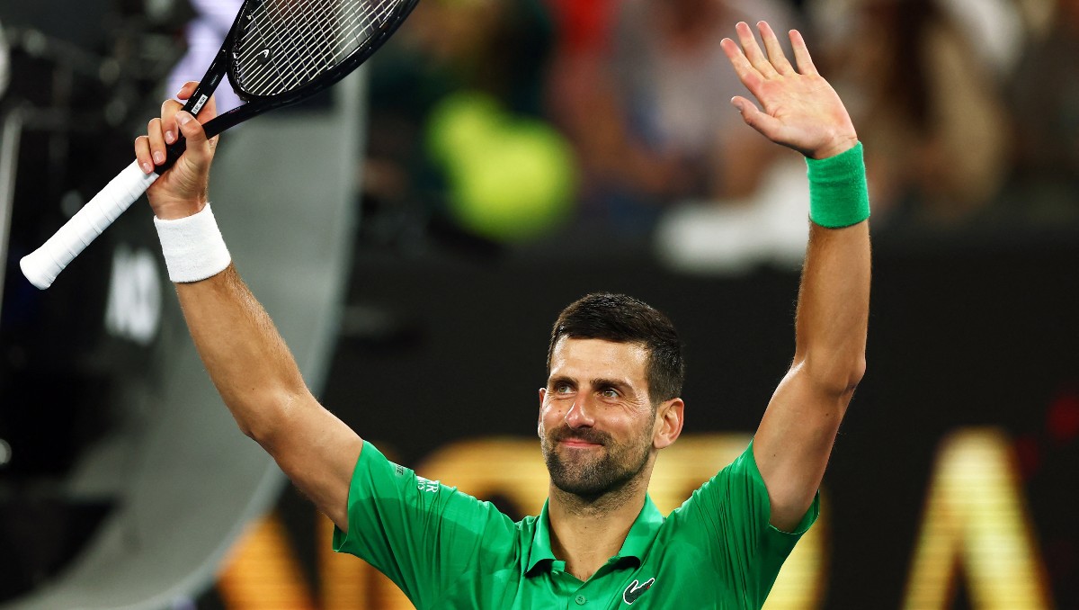 Novak Djokovic vence sin problemas a Pedro Martínez y avanza en el Abierto de Australia (Reuters)