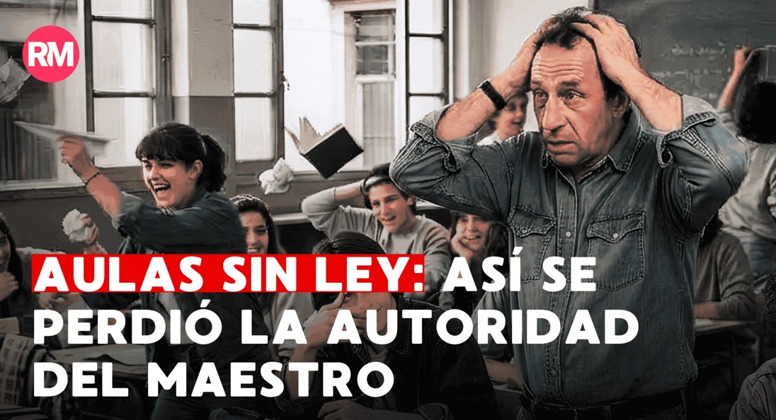 Aulas sin leyes así se perdió la autoridad del docente