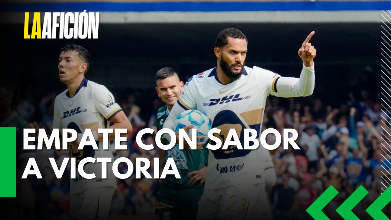 Pumas rescata empate ante León en un intenso duelo de felinos en CU