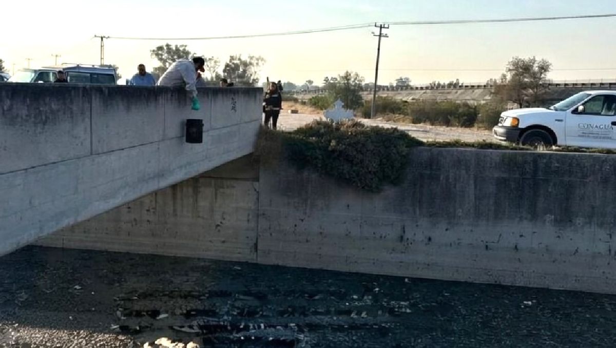 Los resultados del análisis del canal de Teoloyucan estarán disponibles el 26 de enero. Foto: (Especial)