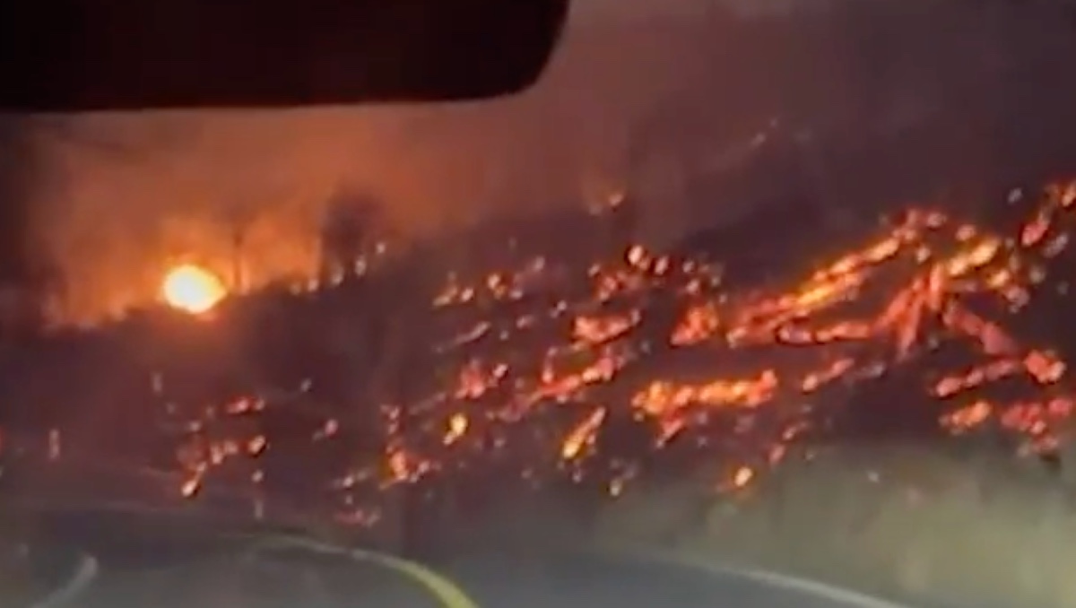 Se registra primer incendio forestal en el Istmo de Tehuantepec, Oaxaca