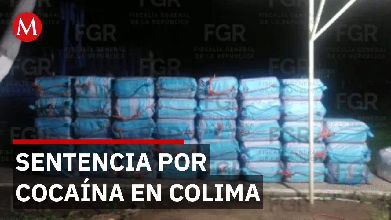 Sentencia a tres hombres por transportar más de 1500 kilos de clorhidrato de cocaína