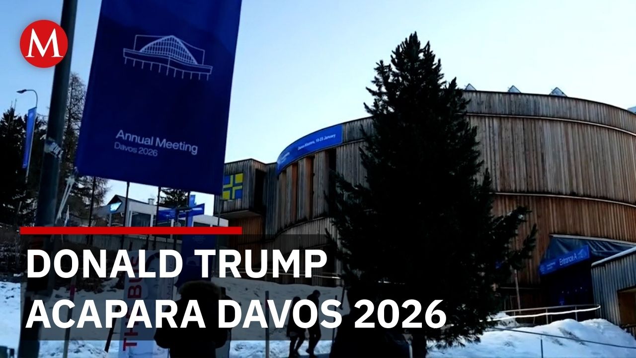 Trump concentra la atención global en el Foro Económico Mundial Davos 2026