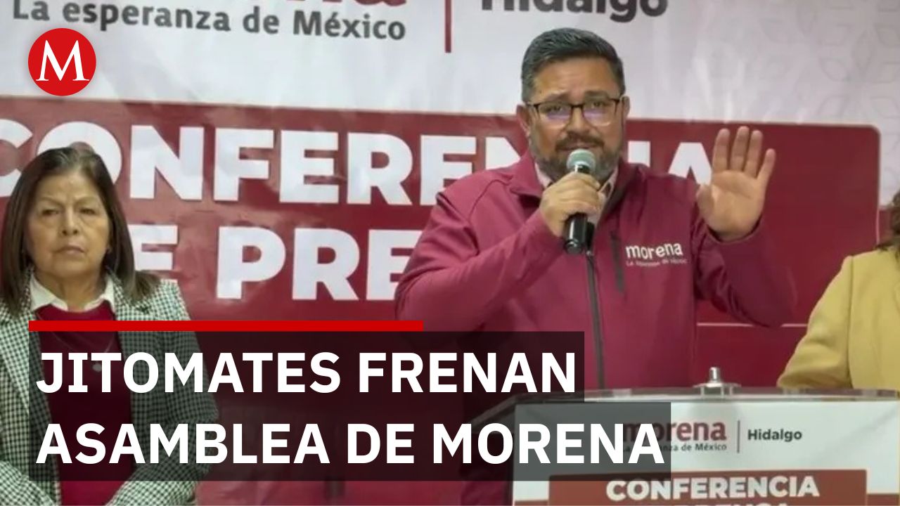 Caso por reparto de jitomates llega a la Comisión de Ética de Morena y suspende asamblea en Hidalg