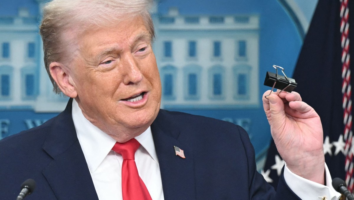 Donald Trump presumió que su equipo "raza vez le lleva la contraria". | AFP