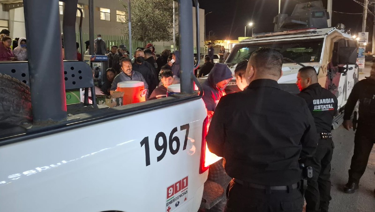 Entregan alimentos en Hospital General de Matamoros. (SSP)