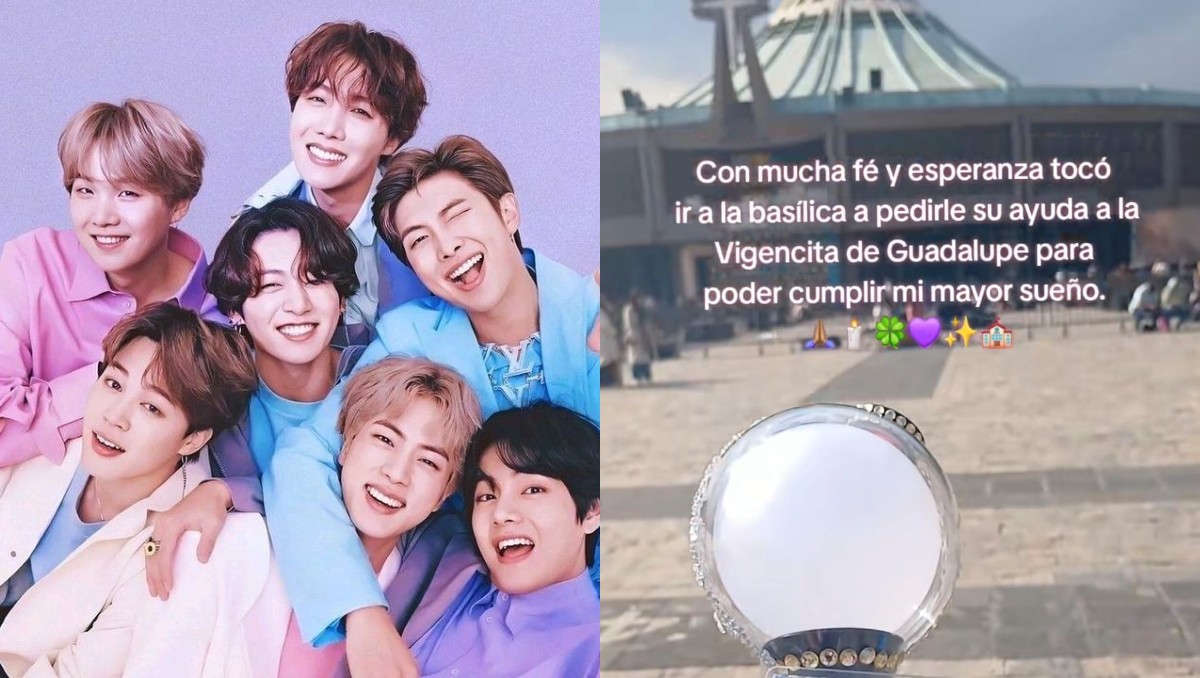 Fan de BTS, va a la Basílica para pedir alcanzar boletos | ESPECIAL