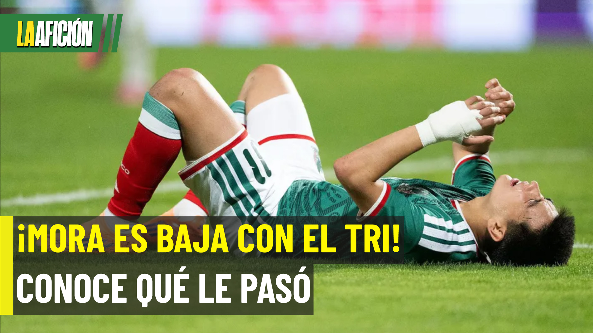 Gilberto Mora es baja de la Selección Mexicana para gira contra Panamá y Bolivia