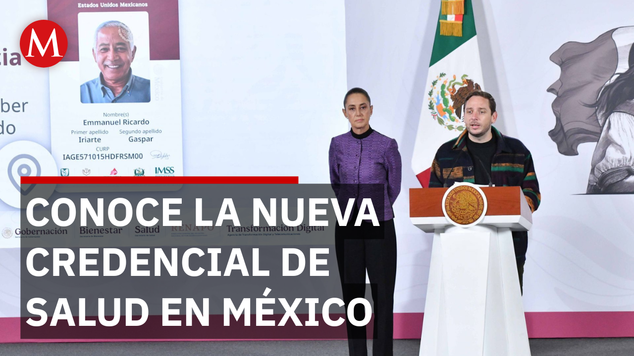 ¡Gobierno lanza credencial del Servicio Universal de Salud!