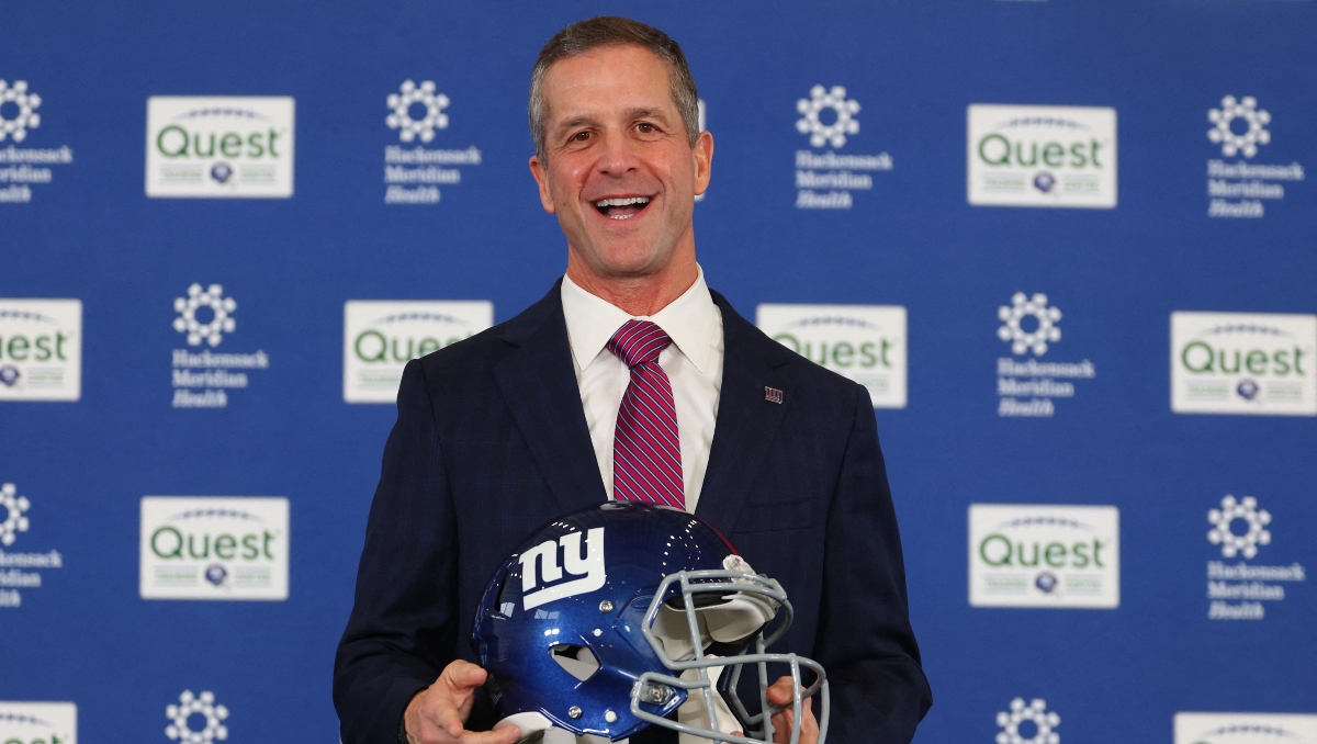 John Harbaugh confía en su capacidad para llevar a los New York Giants de nuevo al Super Bowl (Reuters)