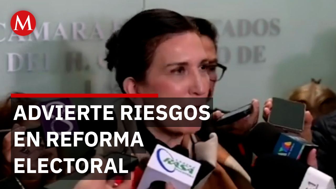 Kenia López Rabadán rechaza una reforma electoral a modo de partidos o intereses
