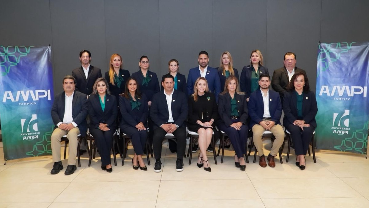 Nueva mesa directiva de la Sección Tampico de AMPI.