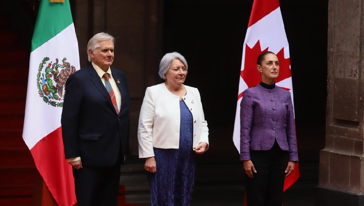 La presidenta Claudia Sheinbaum se reunió con la gobernadora general de Canadá, Mary Simon. | Octavio Hoyos