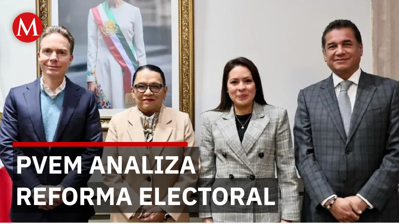 Rosa Icela Rodríguez y el Partido Verde acuerdan revisar la reforma electoral