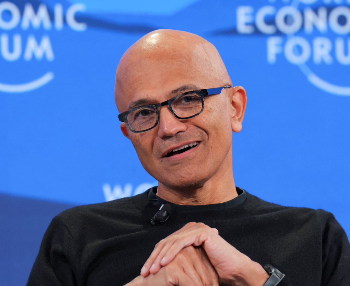 Satya Nadella ascendió a la dirección general de Microsoft en 2014. Reuters.