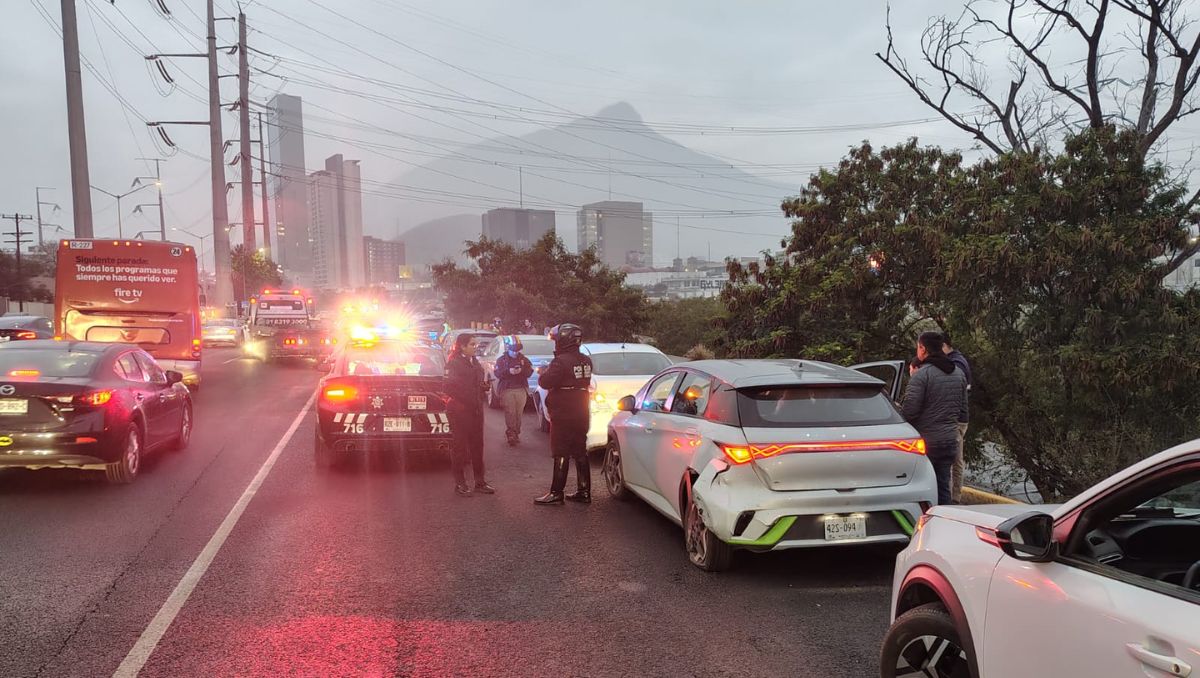 El accidente provocó un caos vial en la arteria | Agustín Martínez