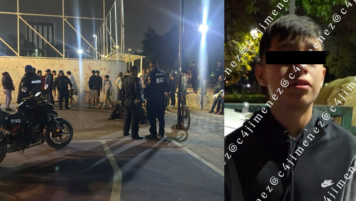 Un adolescente, miembro de La  Anti Unión, atacó a un joven en la colonia Nonoalco Tlatelolco. | @Gposiadeoficial y Carlos Jiménez