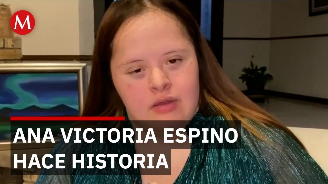 Ana Victoria Espino primera abogada con síndrome de Down y su meta política