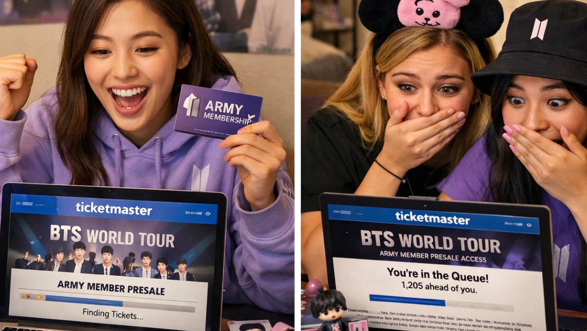 ¿Cómo poner CORRECTAMENTE el código de la ARMY Membership en Ticketmaster para la preventa de boletos de BTS?