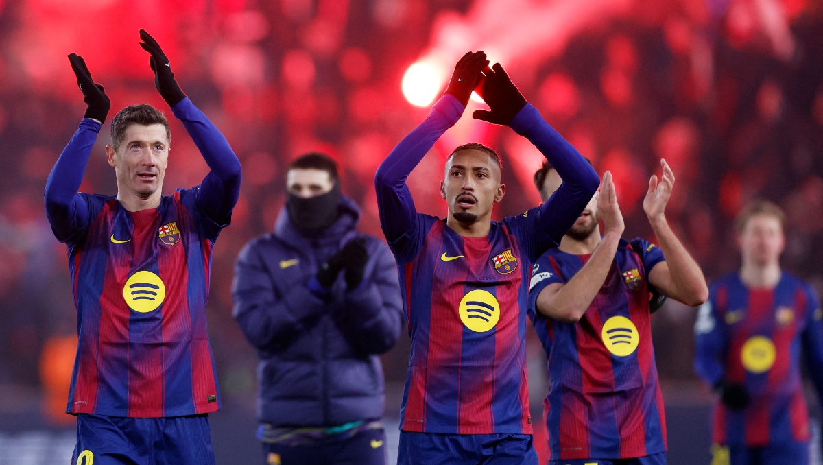 Barcelona impone condiciones ante Slavia Praga y sigue en la pelea por clasificar directo a Octavos de Champions (Reuters)