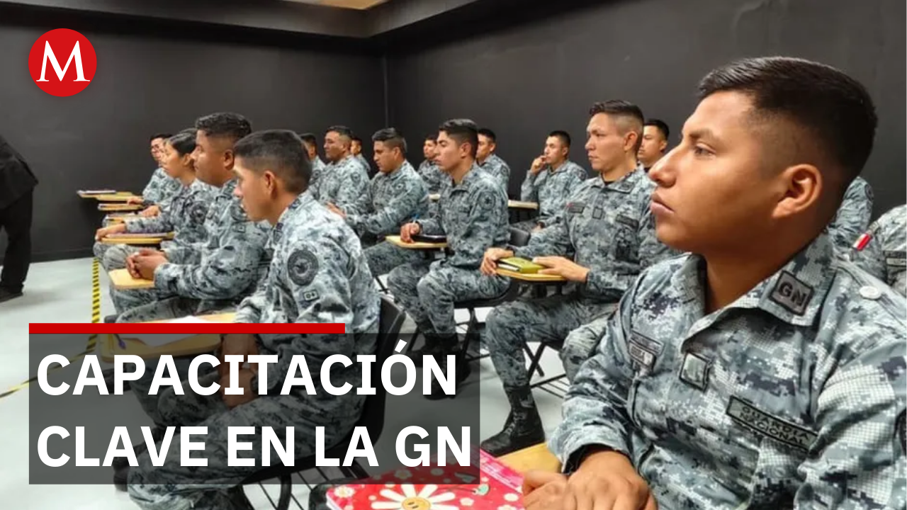 Capacitan a policías de la GN con cursos de formación en Ciudad Juárez