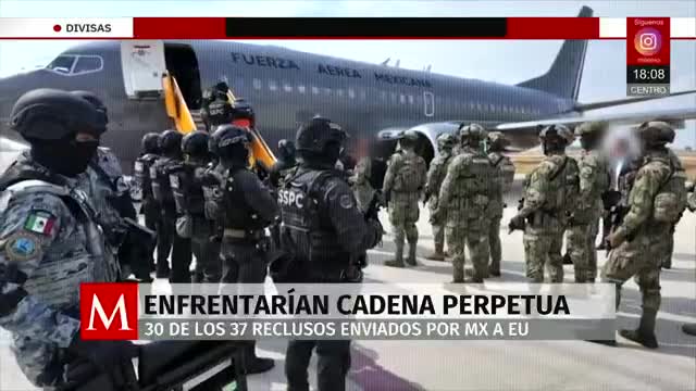 Capos entregados a EU recibirán cadena perpetua | Milenio Noticias, 21 de enero de 2026