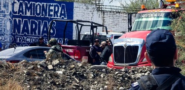 Las piezas de los camiones y las unidades que aún había en el lugar, fueron aseguradas por la FGE, para dar seguimiento a las indagatorias.