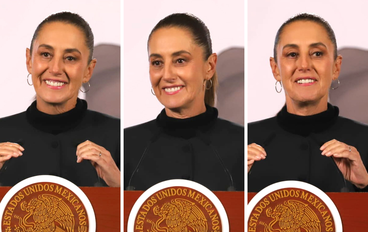 Conferencia de prensa de la presidenta Claudia Sheinbaum en Palacio Nacional el 21 de enero. | Javier Ríos