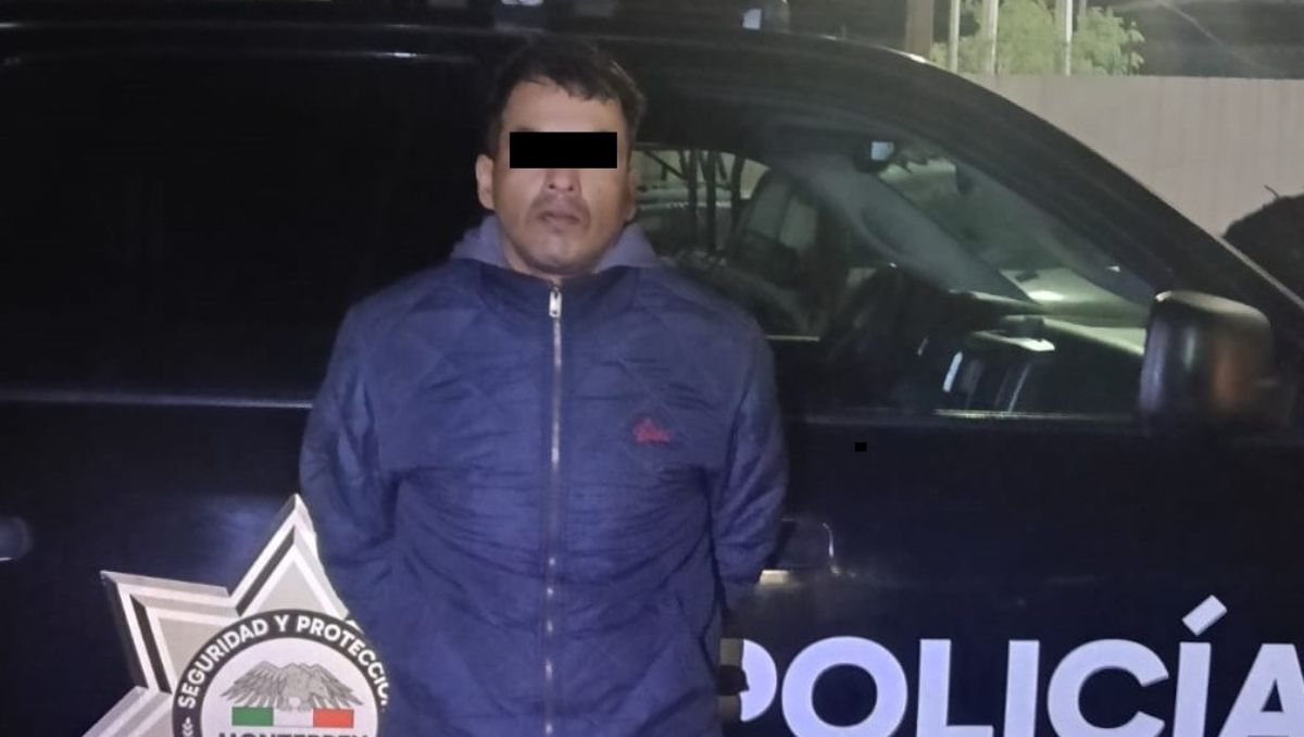 El detenido fue identificado como Luis Ángel "M", de 34 años. Especial
