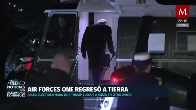 Donald Trump ya viaja al Foro Económico Mundial | Alex Domínguez, 20 de enero de 2026