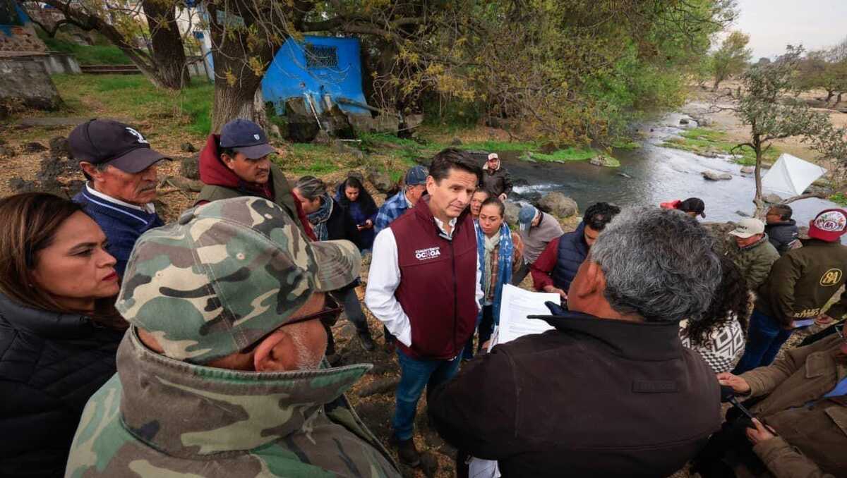 Cuauhtémoc Ochoa respalda a ejidatarios del Valle de Tulancingo