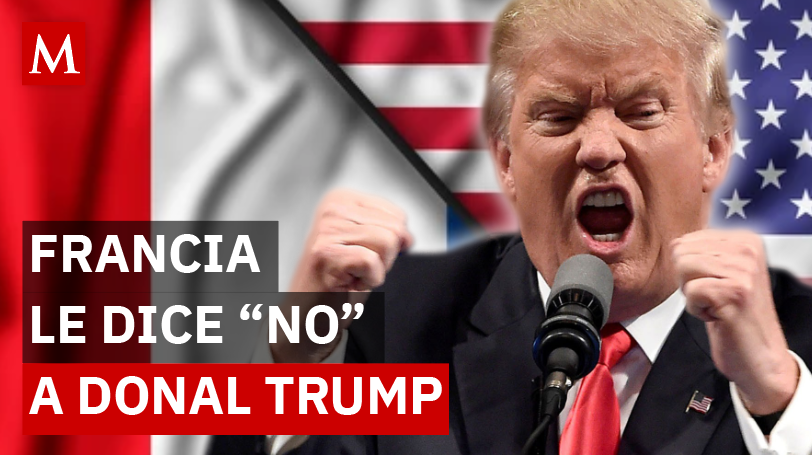 Emmanuel Macron se pronuncia sobre la amenaza de Trump a Francia de imponer aranceles