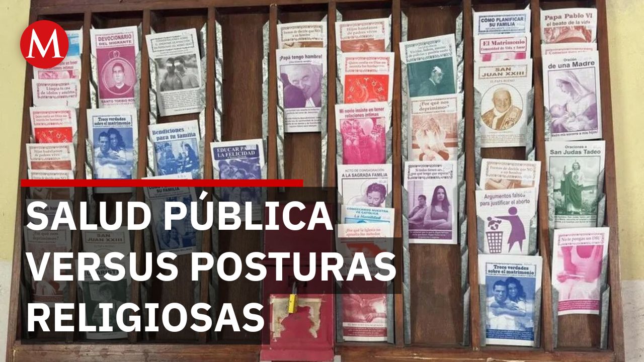 Folletos en templo de Irapuato comparan problemas sociales con adicciones