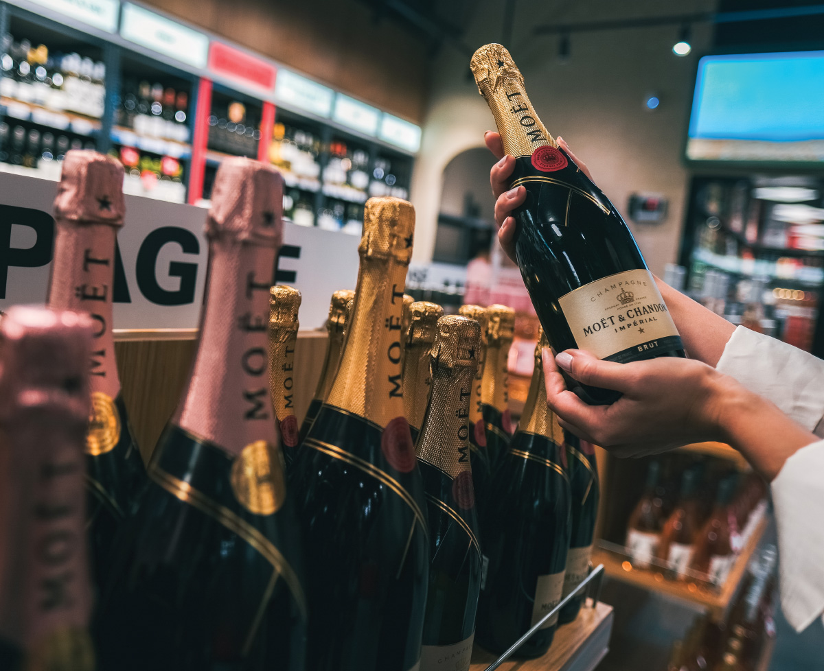 Moët Hennessy pierde demanda por difamación de una exempleada. Shutterstock.