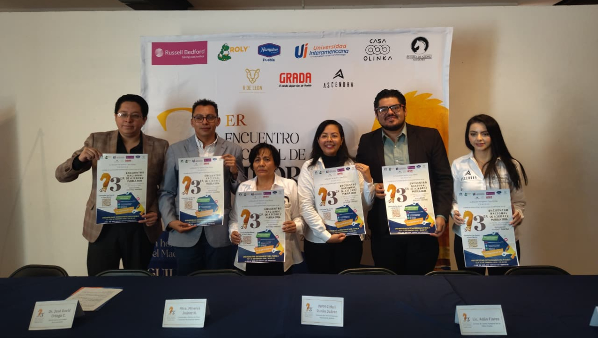 Puebla, sede del Torneo Nacional de Ajedrez 2026 | Especial