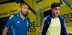 Rodrigo Aguirre y Alejandro Zendejas, jugadores del América, aún no logran recuperarse, mientras que Sebastián Cáceres trabaja con normalidad.