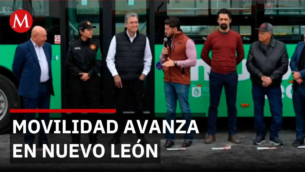 Samuel García impulsa la movilidad con nuevas unidades de transporte