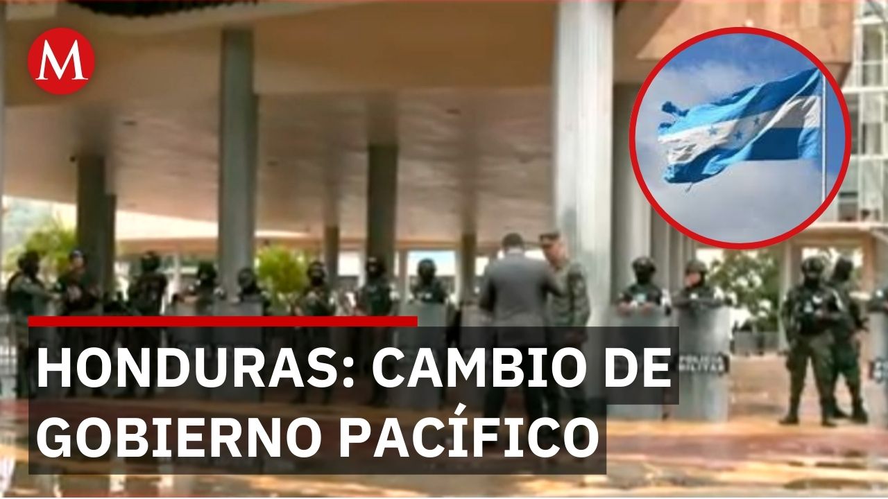 Transición en Congreso de Honduras avanza sin violencia bajo resguardo militar