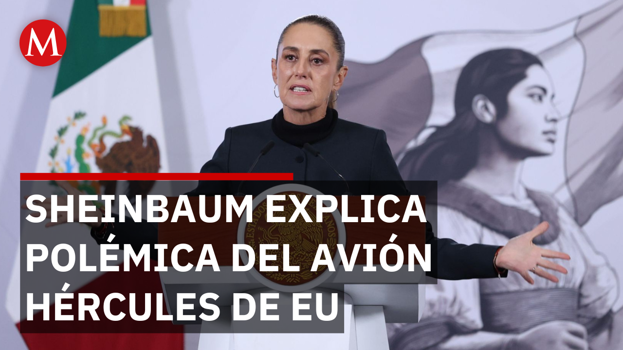 “No se violó la ley”: Sheinbaum aclara aterrizaje de avión de EU en Toluca
